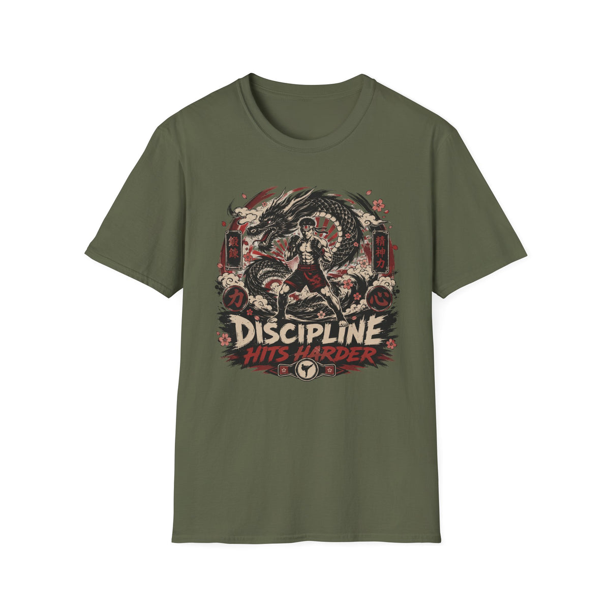 Dicipline Hits Harder T-Shirt
