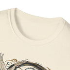 Freedom Motorcycle T-Shirt — "Turning Force Into Freedom" Vintage Biker Tee