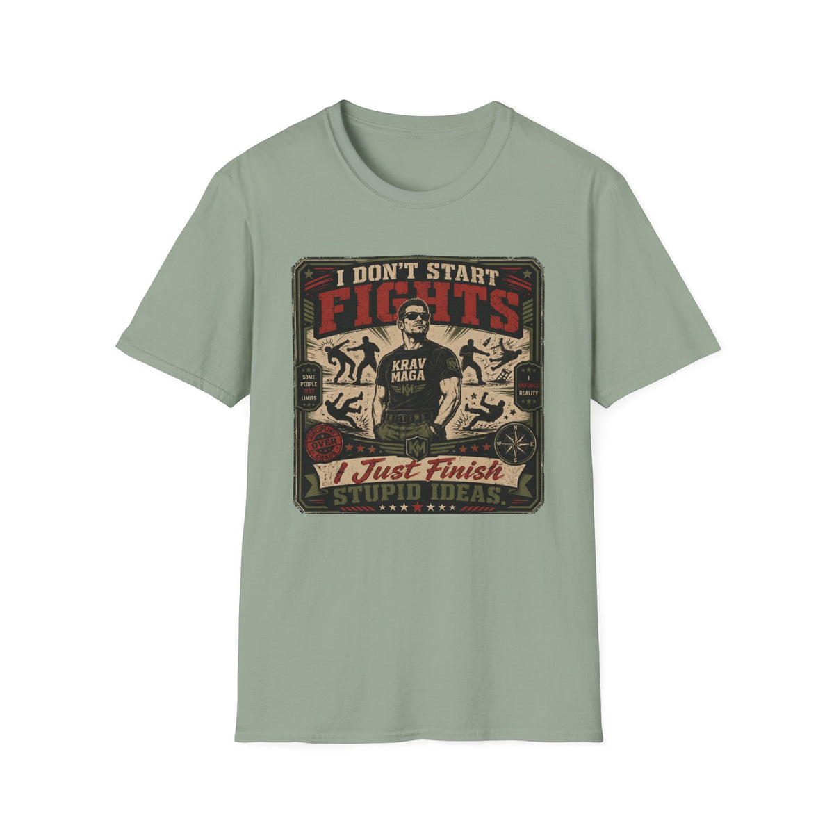 I Don´t Start Fights T-Shirt
