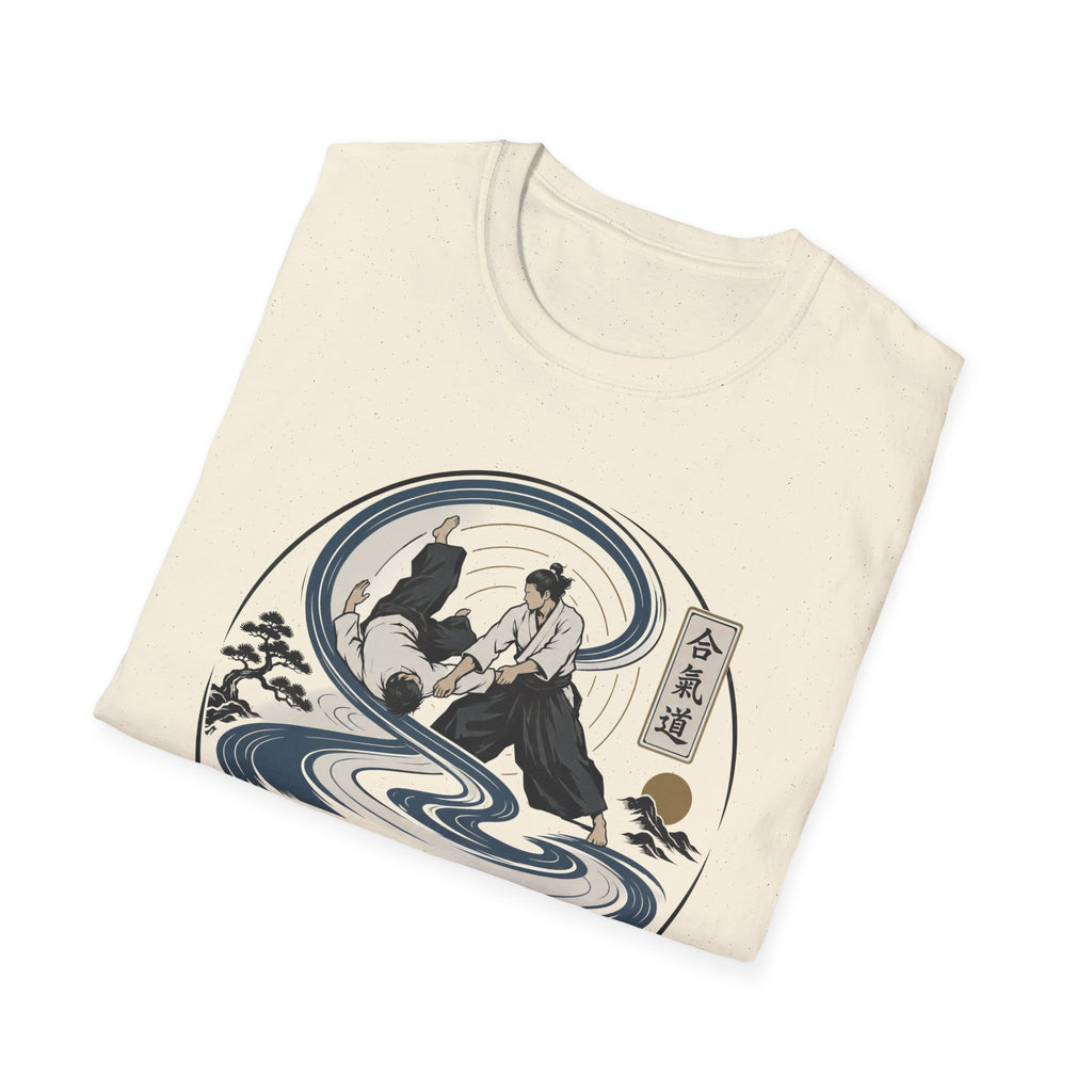 Flow Like Water T-Shirt — Martial Arts Zen Graphic Tee