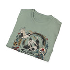 Freedom Motorcycle T-Shirt — "Turning Force Into Freedom" Vintage Biker Tee