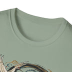 Freedom Motorcycle T-Shirt — "Turning Force Into Freedom" Vintage Biker Tee