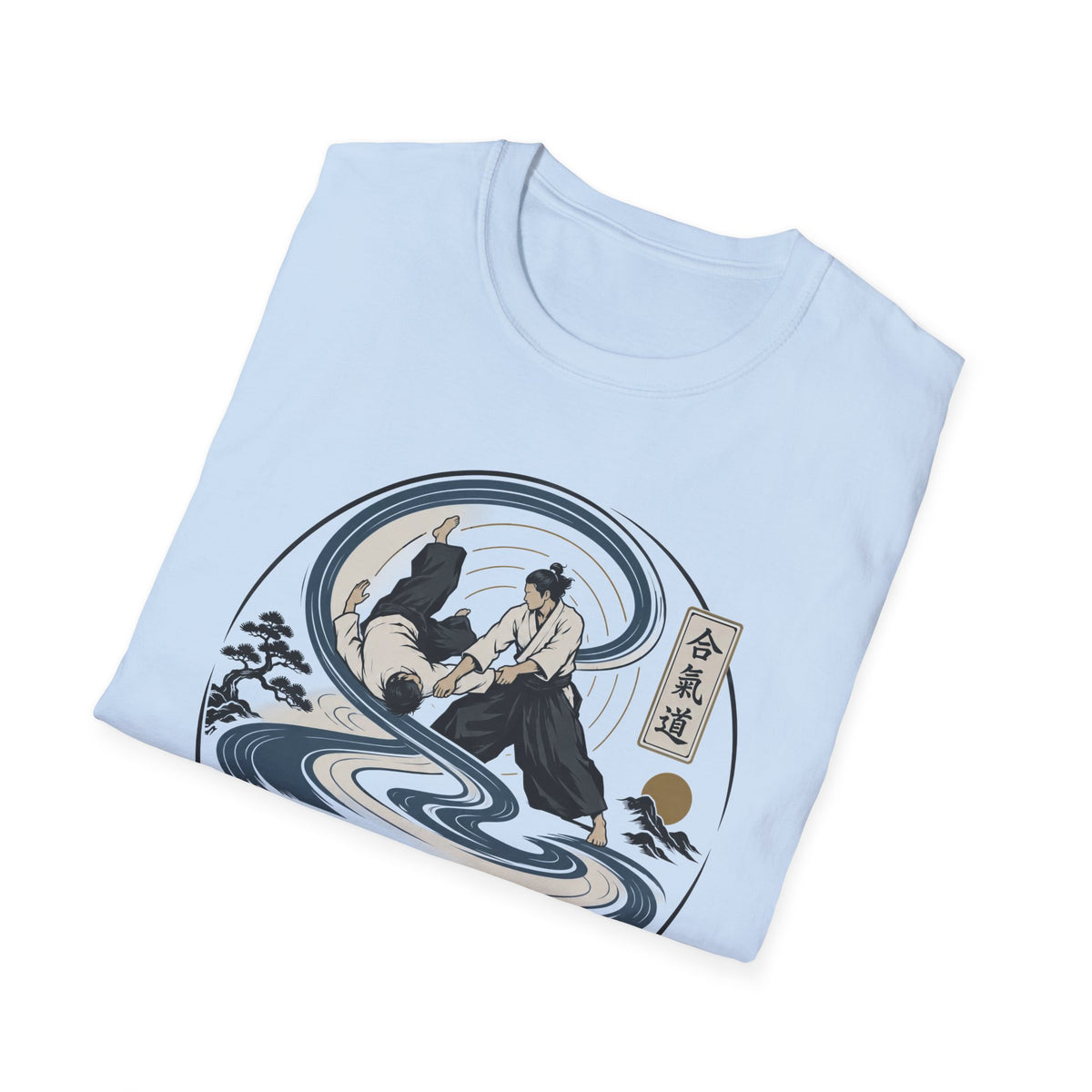 Flow Like Water T-Shirt — Martial Arts Zen Graphic Tee