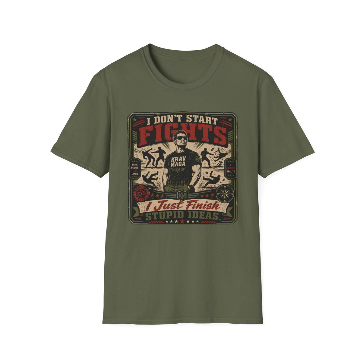 I Don´t Start Fights T-Shirt
