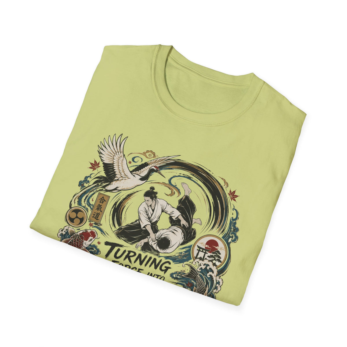 Freedom Motorcycle T-Shirt — "Turning Force Into Freedom" Vintage Biker Tee