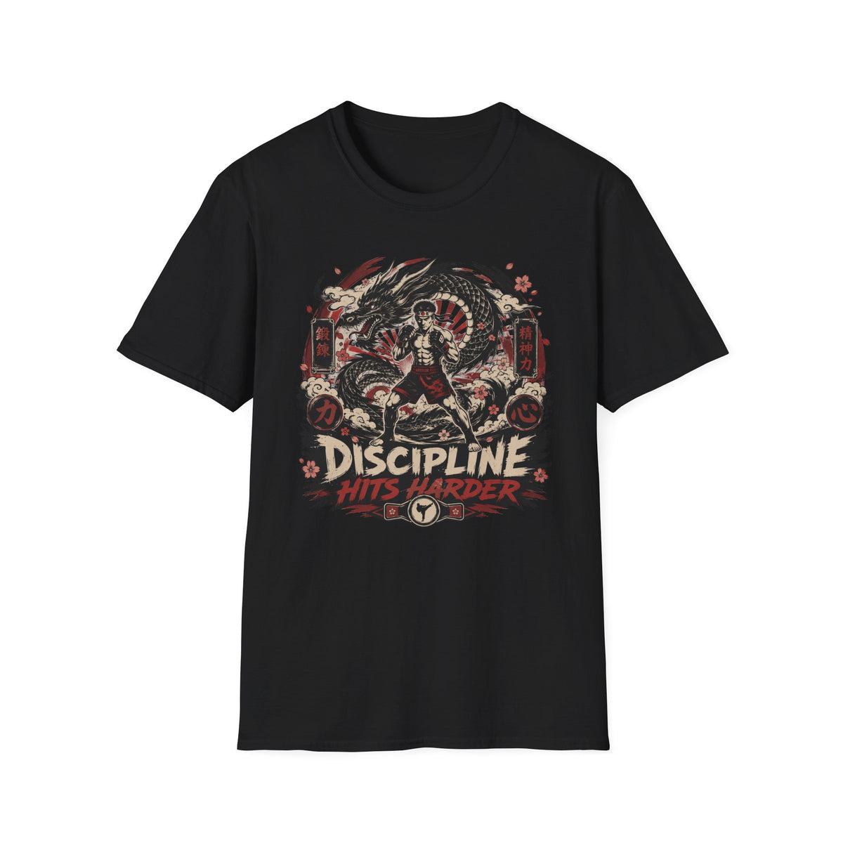 Dicipline Hits Harder T-Shirt