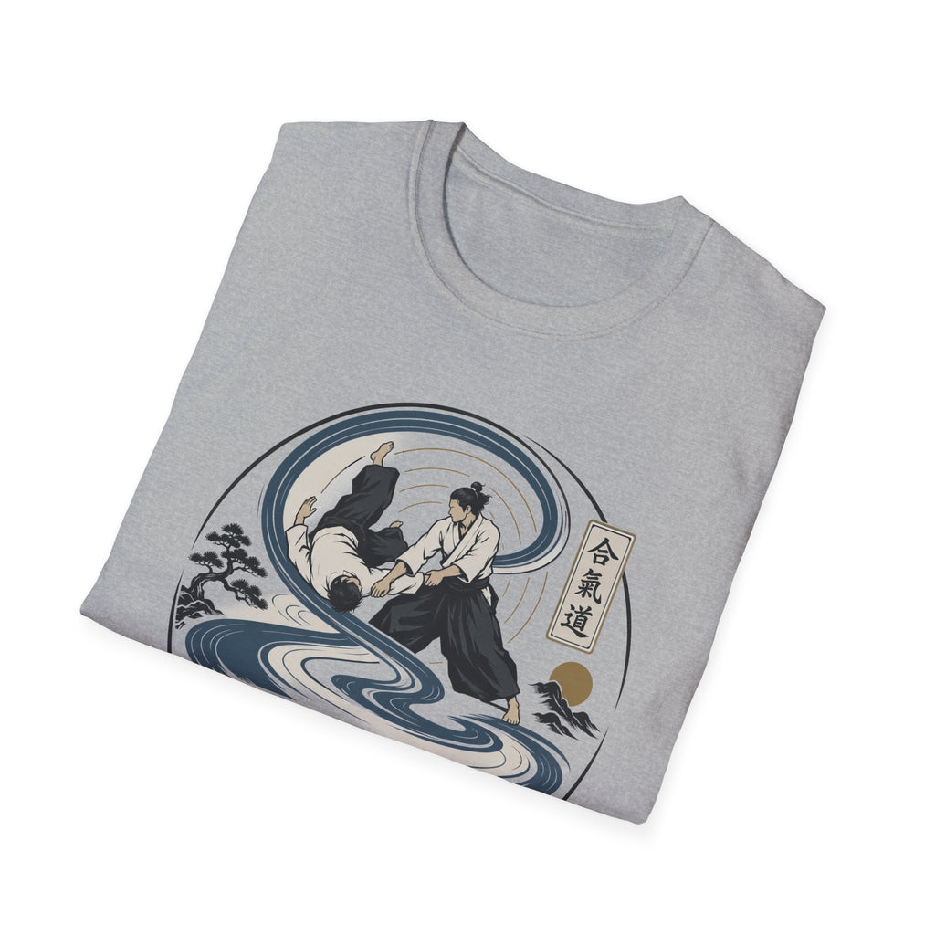Flow Like Water T-Shirt — Martial Arts Zen Graphic Tee