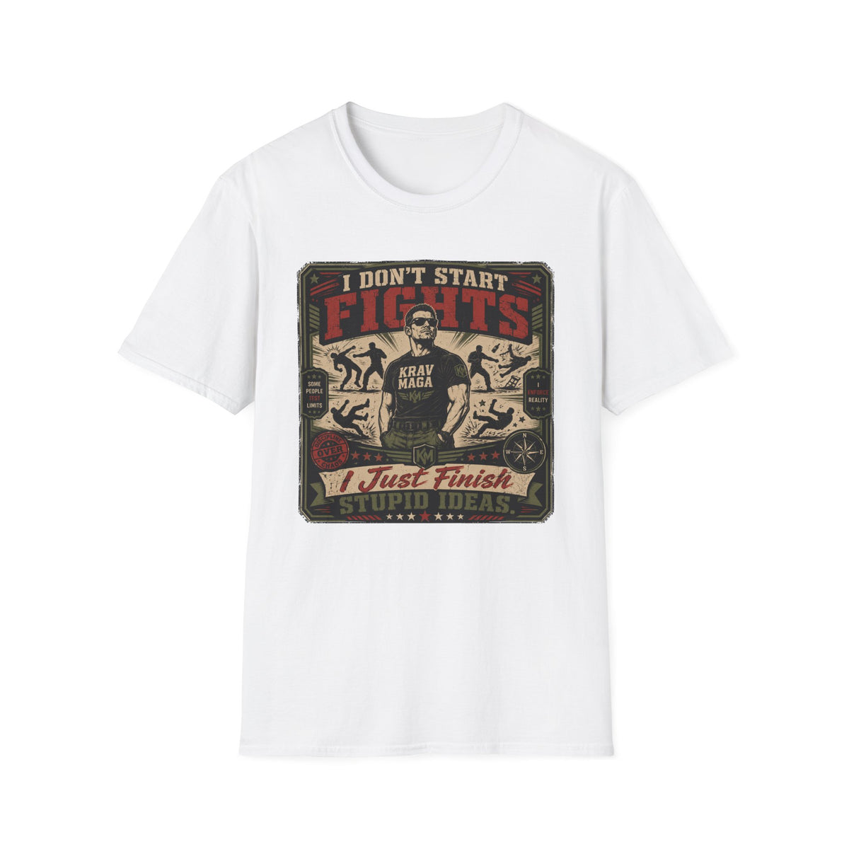 I Don´t Start Fights T-Shirt