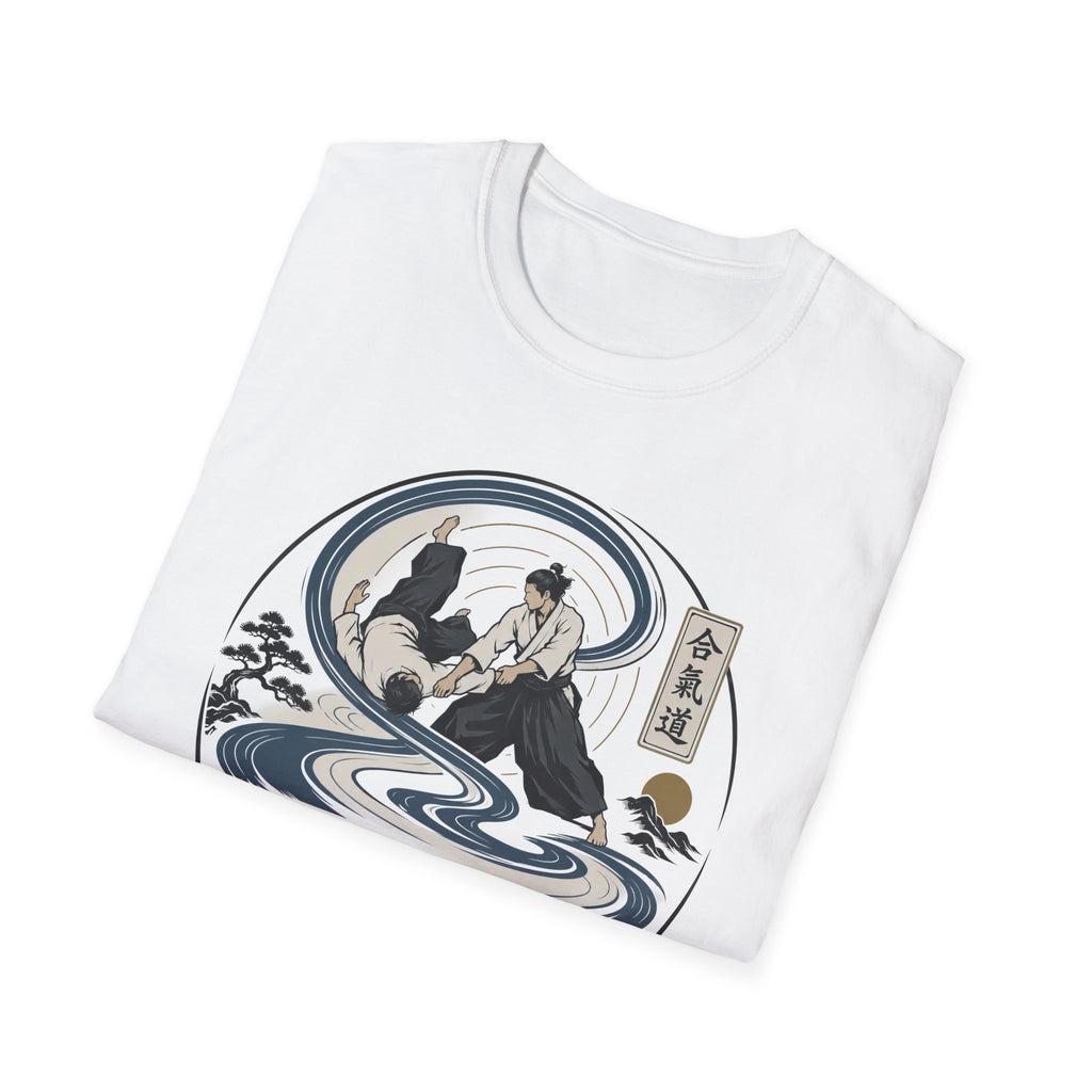 Flow Like Water T-Shirt — Martial Arts Zen Graphic Tee