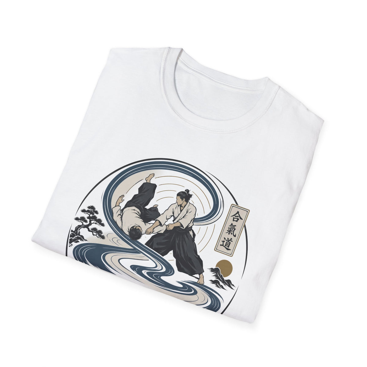 Flow Like Water T-Shirt — Martial Arts Zen Graphic Tee