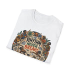 THE RHYTHM NEVER BREAKS T-Shirt