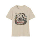 Freedom Motorcycle T-Shirt — "Turning Force Into Freedom" Vintage Biker Tee