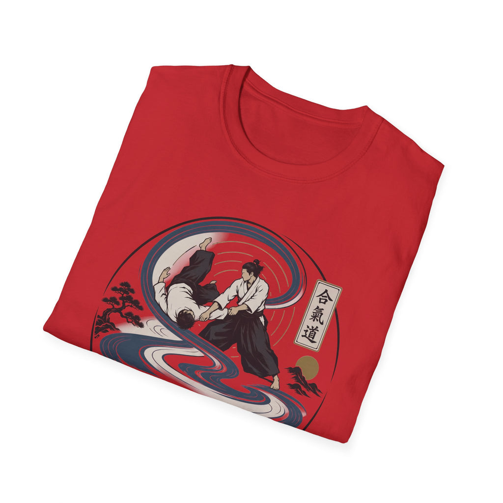 Flow Like Water T-Shirt — Martial Arts Zen Graphic Tee