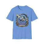 Freedom Motorcycle T-Shirt — "Turning Force Into Freedom" Vintage Biker Tee