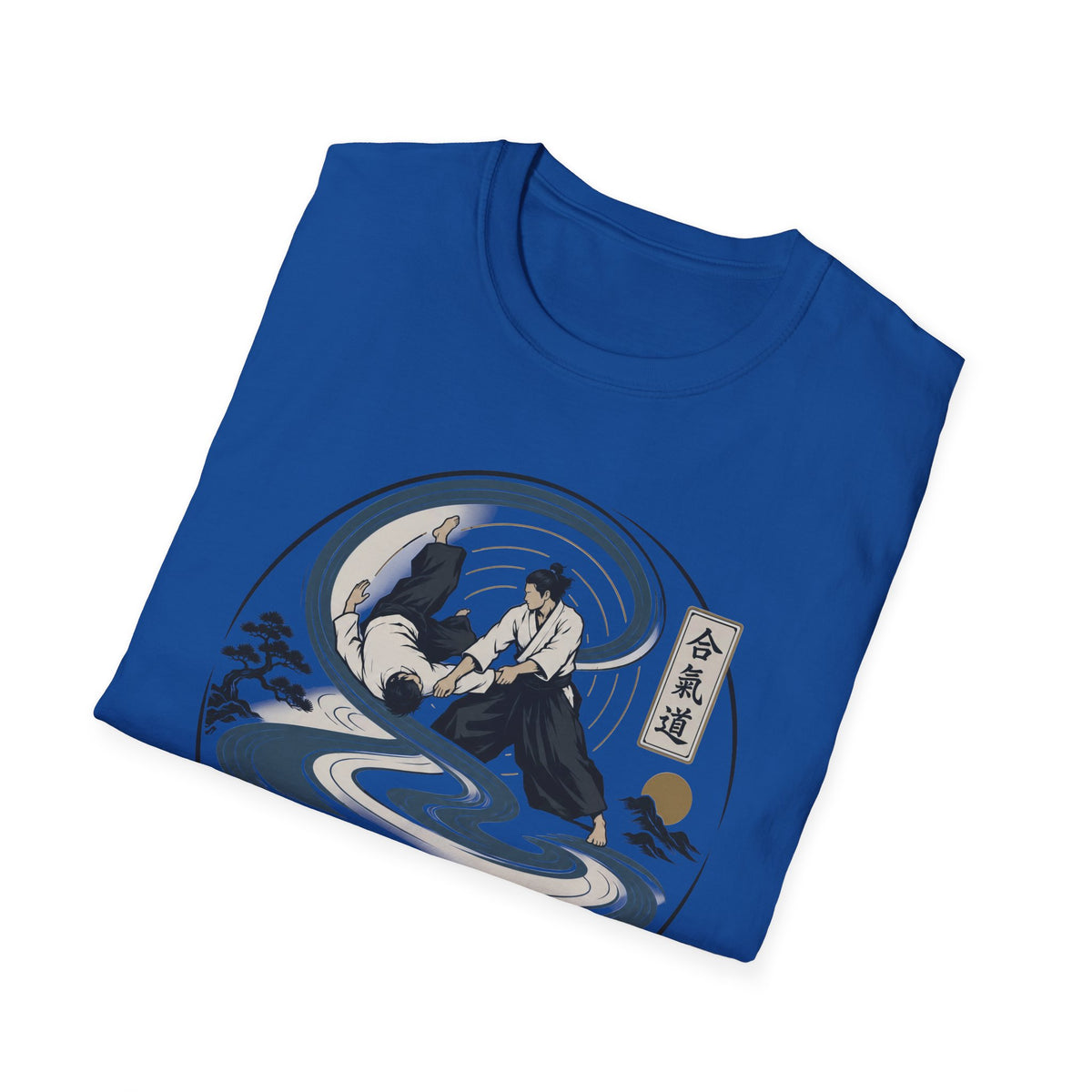 Flow Like Water T-Shirt — Martial Arts Zen Graphic Tee