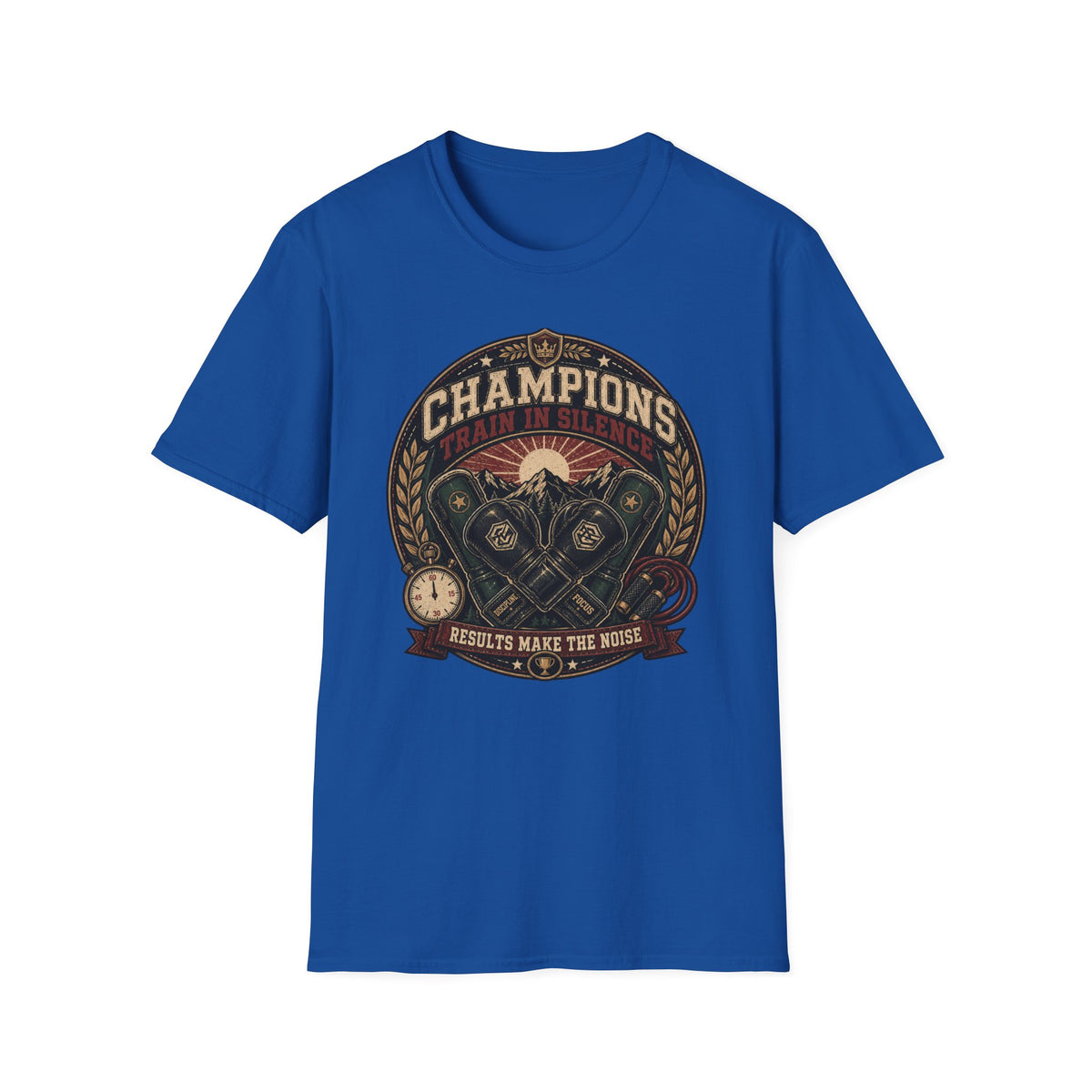 CHAMPIONS TRAIN IN SILENCE T-Shirt